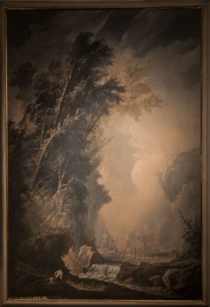 Grande dipinto del 1800 olio su tela