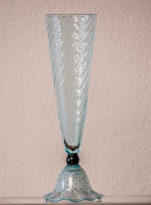 Bicchiere in vetro di murano