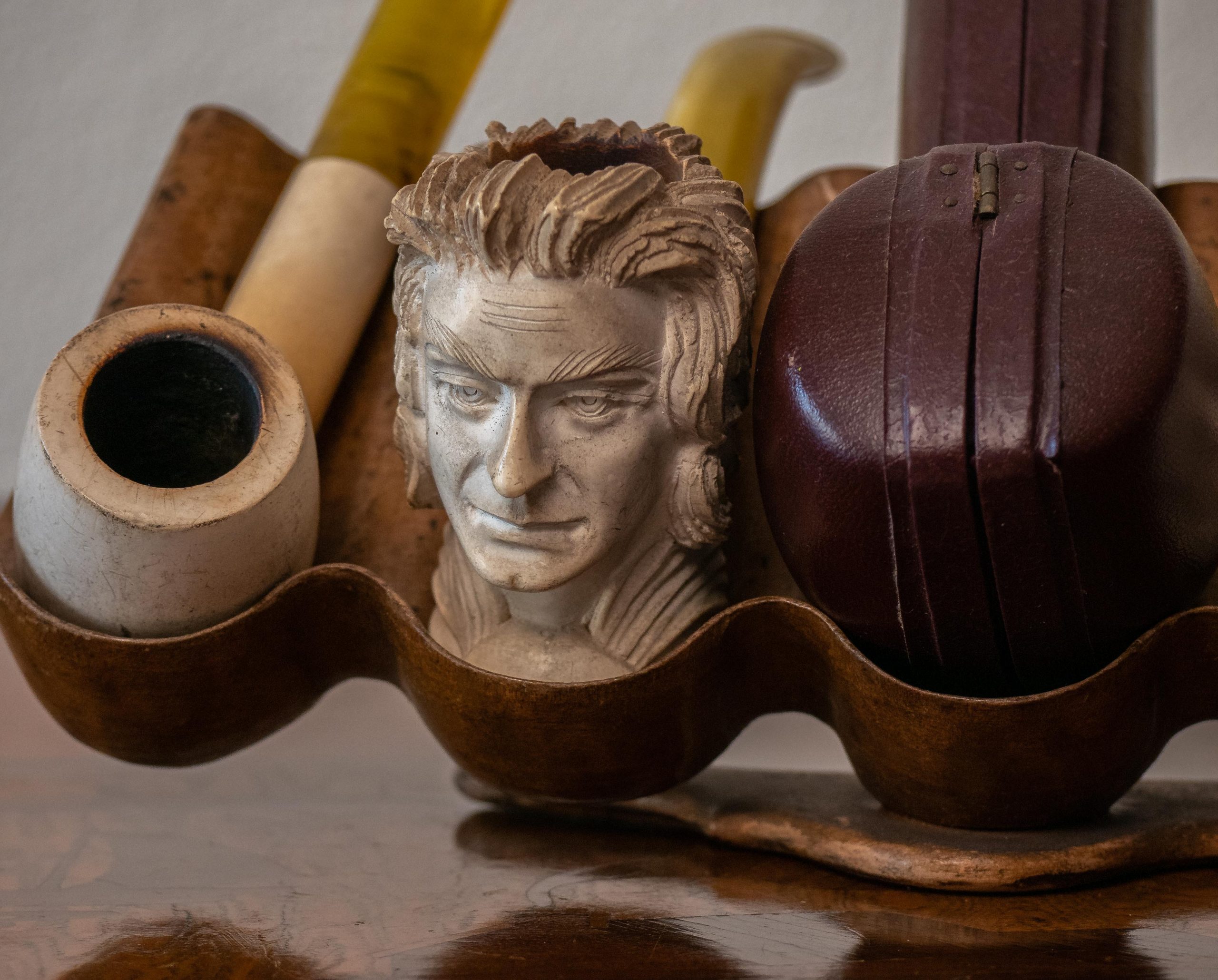 Pipe da collezione in radica oppure in schiuma di mare zoom