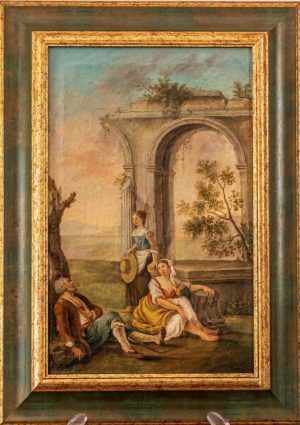 Prestigioso dipinto veneziano del XVIII secolo